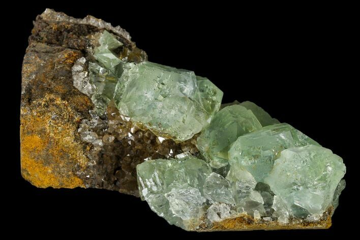 Cubic, Green Fluorite (Dodecahedral Edges) - China #114021